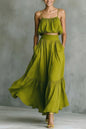 Women’s Two-Piece Flared Skirt Set – High-Waist Elegant Outfit FitiqueFit