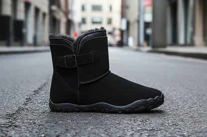 Unisex Warm Fleece-Lined Snow Boots – Anti-Slip Winter Boots for Men & Women FitiqueFit