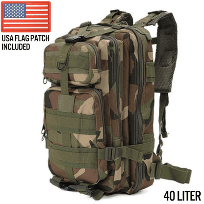 Tactical Backpack for Survival Gear SnagBag