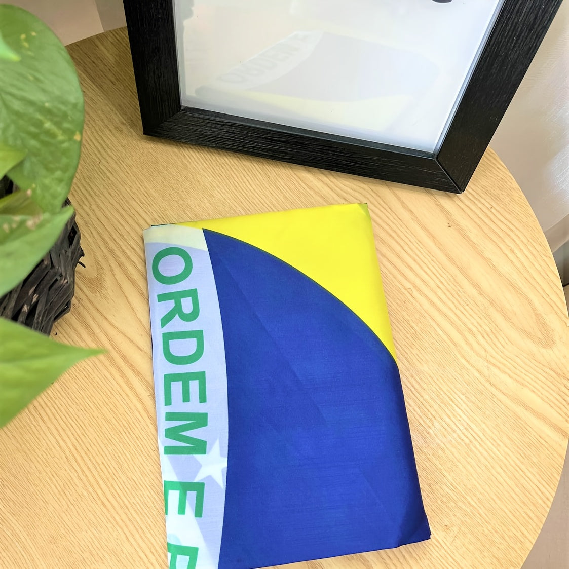 Free Shipping: Show Your Pride with a Beautiful Brazilian Flag Banner! NovaCart