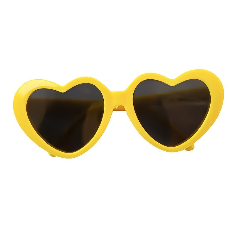 Pet Dog and Cat Funny Heart-Shaped Glasses | Suitable for All Breed Sizes NovaCart