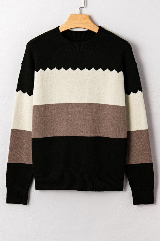 Harper Colorblock Drop Shoulder Sweater Shop Style & More | Fresh Looks, Everyday Deals & Free Shipping