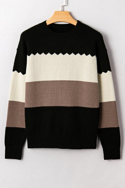 Harper Colorblock Drop Shoulder Sweater Shop Style & More | Fresh Looks, Everyday Deals & Free Shipping