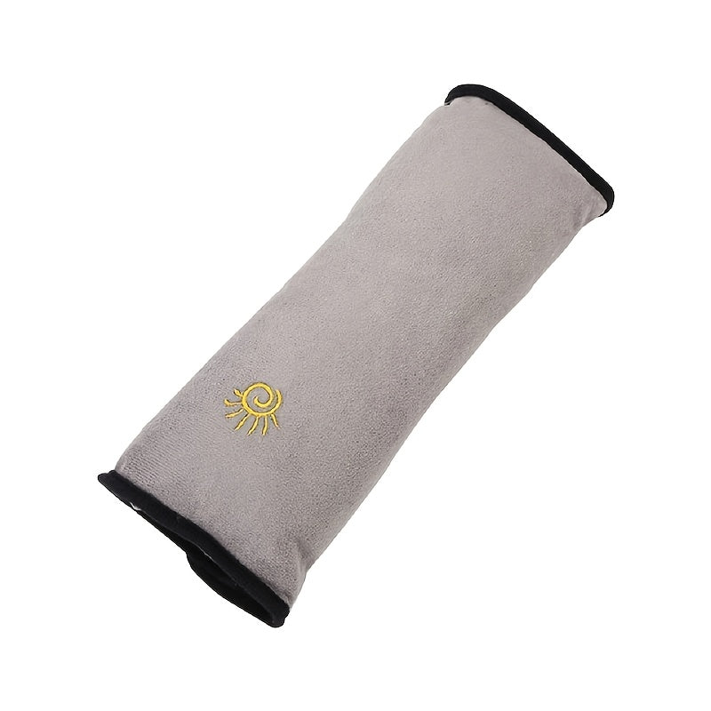 1pc Car Automotive Seat Belt Cover Shoulder Cover Seat Belt Holder Cute Lengthened And Thickened Plush Safety Belt Shoulder Cover, Car Safety Shoulder Guard, Seat Belt Adjustment Retainer, Anti-Strangle Neck Seat Belt NovaCart