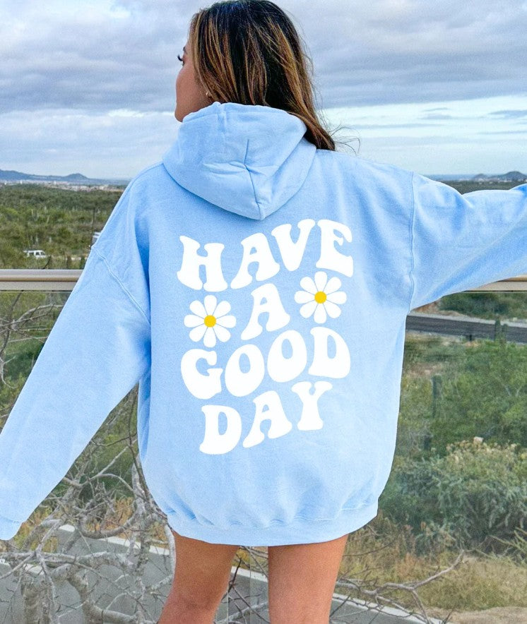 Spring And Autumn Men's Women's Hoodie Flower Print Casual Hoodie See size chart under “more details” The Fashion Celestial