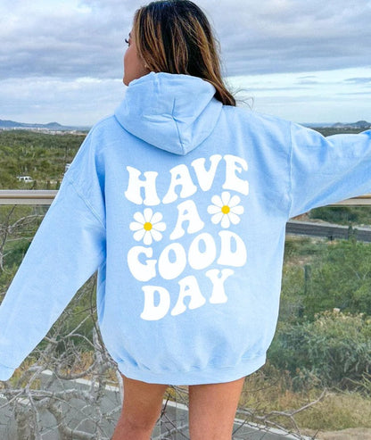 Spring And Autumn Men's Women's Hoodie Flower Print Casual Hoodie See size chart under “more details” The Fashion Celestial