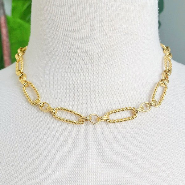 Alternatively Linked Cabled Necklace Shop Style & More | Fresh Looks, Everyday Deals & Free Shipping