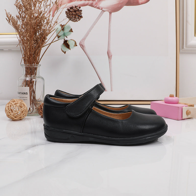 Girls' Black Shoes, Students' White Flat Shoes, Flower Girl Shoes, Middle and Older Kids' Students' Black Performance Shoes, Uniform Shoes NovaCart