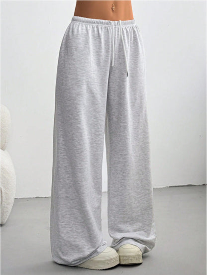 Minimalist Straight-Leg Drawstring Sweatpants – 6 Colors, S–2XL FitiqueFit