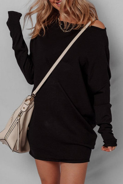 Scarlett Sleeve Shift Mini Sweater Shop Style & More | Fresh Looks, Everyday Deals & Free Shipping