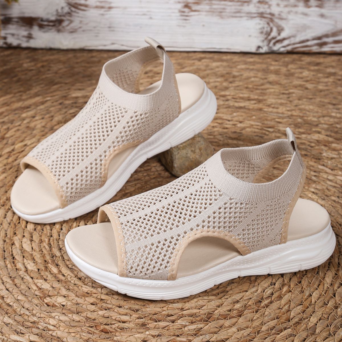 Breathable Mesh Open Toe Sandals New Era Fashion LLc