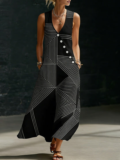 Women’s V-Neck Cross-Over Shirt and Wide-Leg Pants Set FitiqueFit