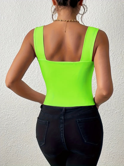 European And American Sexy Chest-Revealing Waist-Cinching Camisole NovaCart