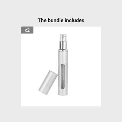 MUB Cosmetics Bottle, Ultra Fine Spray Perfume Bottled 5ml, Portable Travel Sample Empty Bottle, Fine Press Design, Material NovaCart
