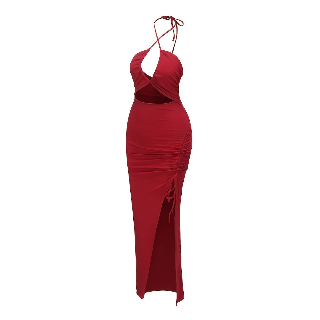 A Sexy Strapless Dress with Drawstring, Designed As a Fitted Bodycon Skirt for Nightclubs NovaCart