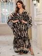 Fashion Personalized Cotton Printed Beach Dress Women Grayceful LLC