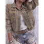Women’s Studded Denim Jacket FitiqueFit