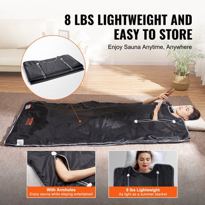 🔥 Portable Far Infrared Sauna Blanket SmartPursue™