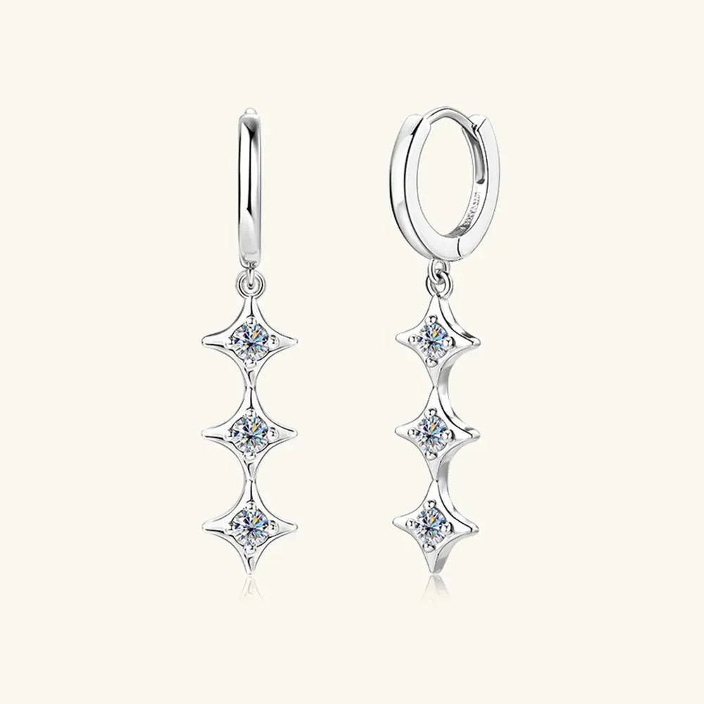 Lumen Arc Earrings Ivory Embers