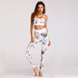 Women's Floral Print Yoga Set - Bra & Leggings Outfit New Era Fashion LLc