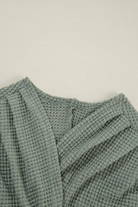 Waffle Knit Open Front Cardigan Shop Style & More | Fresh Looks, Everyday Deals & Free Shipping