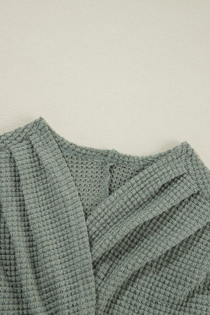 Waffle Knit Open Front Cardigan Shop Style & More | Fresh Looks, Everyday Deals & Free Shipping