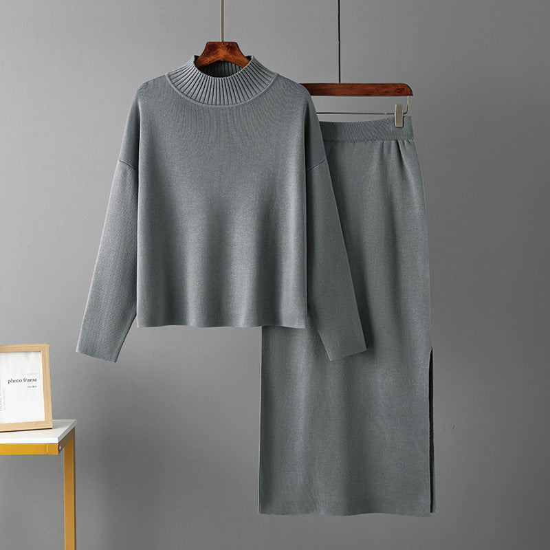 Women's Fashion Two-piece Set Sweater Grayceful LLC