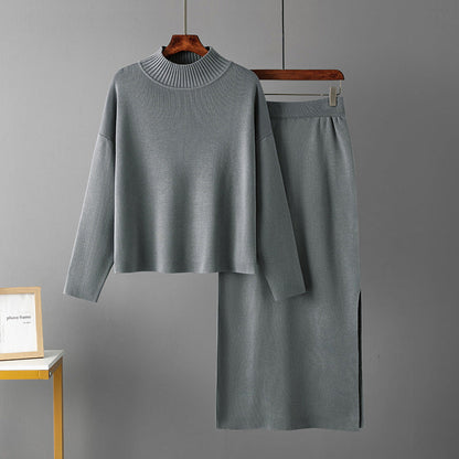 Women's Fashion Two-piece Set Sweater Grayceful LLC