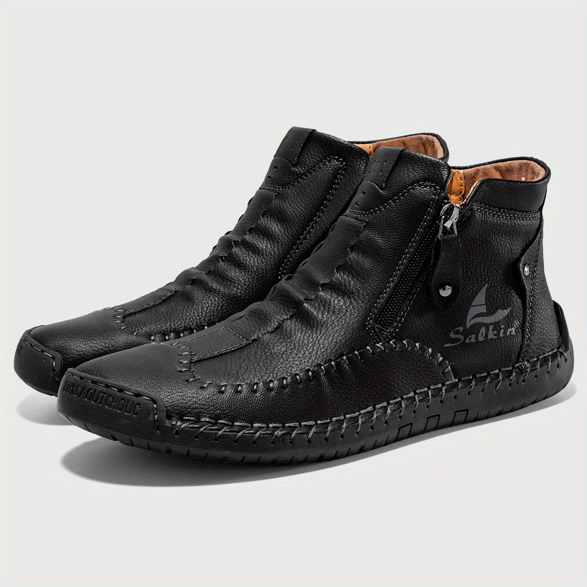 FLYLAND Fashion Vintage Chukka Boots Driving Walking Shoes Business Casual Ankle Boots Daily Work Office Shoes NovaCart