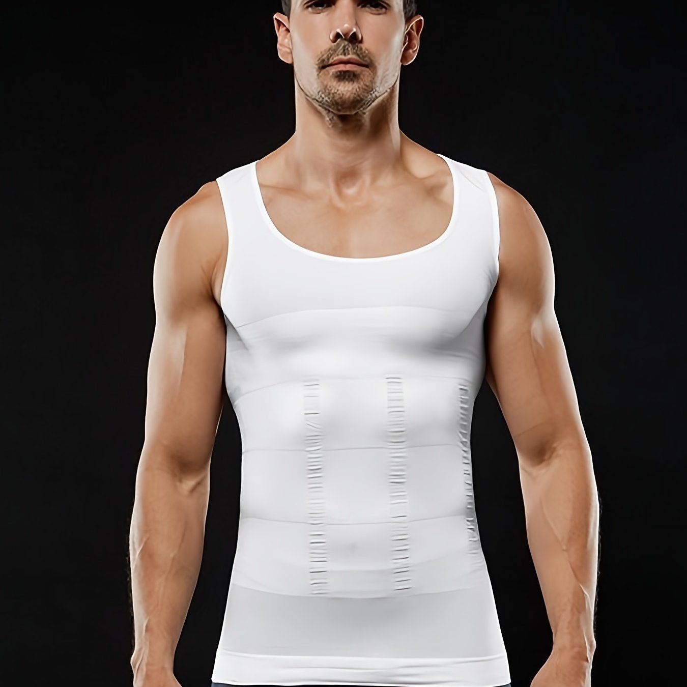 Men's Compression Body Shaper Tank Top, Slimming Vest NovaCart