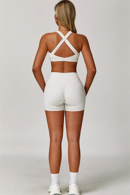 The Eloise Sports Bra Shorts 2-Piece Set Fitglutes Activewear Gymwear Sportswear & Workout Clothes