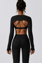 Juno Star Crop Top Sports Bra Leggings 3-Piece Set Fitglutes Activewear Gymwear Sportswear & Workout Clothes