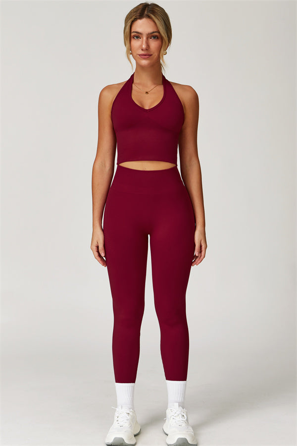 The Delight Jacket Sports Bra Leggings 3-Piece Set Fitglutes Activewear Gymwear Sportswear & Workout Clothes
