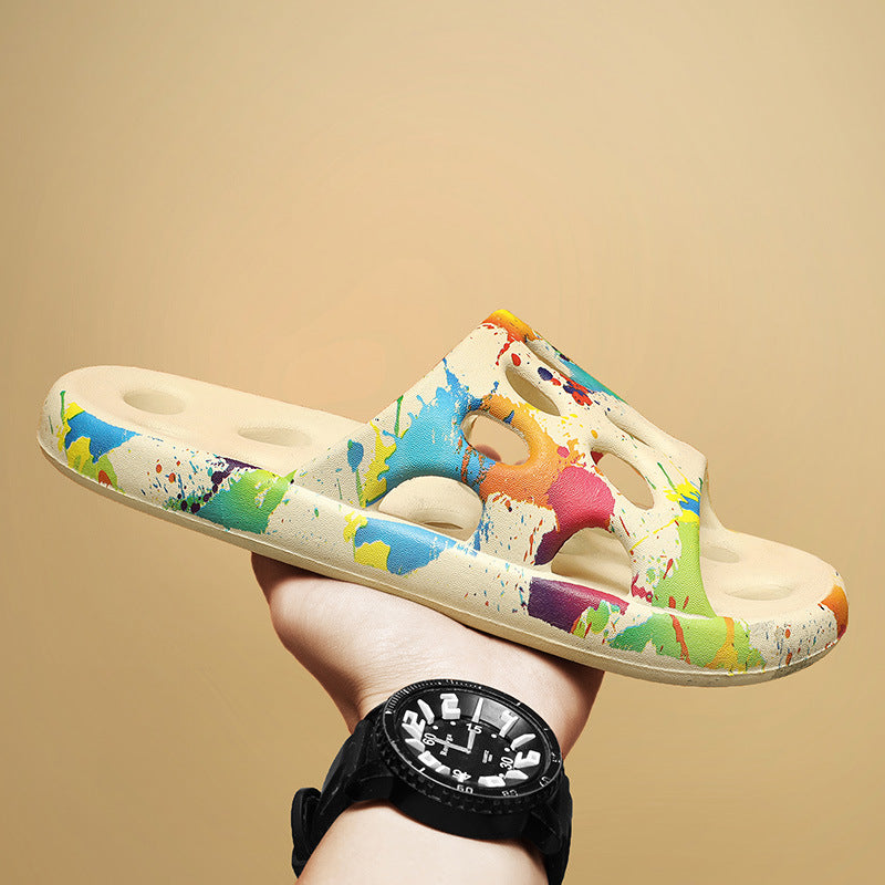 Plus Size Colorful Slippers See size chart under “more details” The Fashion Celestial