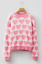 Valentine Heart Drop Shoulder Sweater Shop Style & More | Fresh Looks, Everyday Deals & Free Shipping