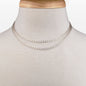 Cadence - Equestrian Curb Chain T-Bar Necklace in Silver Urban-Equestrian