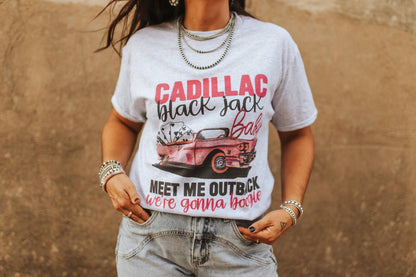 Cadillac Black Jack Graphic Tee Wild Junkie