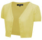 Cropped Bolero Knit Sweater Cardigan Short Sleeve Shop Style & More | Fresh Looks, Everyday Deals & Free Shipping