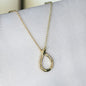 Cali - Equestrian Horseshoe Loop Necklace in Gold Urban-Equestrian