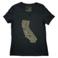 Cali Tech Womens V-neck T-shirt STORY SPARK