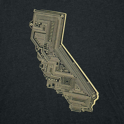 Cali Tech Womens V-neck T-shirt STORY SPARK