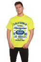 California Football Men's Bamboo Viscose/Organic Cotton Short Sleeve Graphic T-Shirt Spun Bamboo