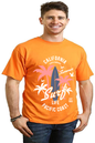 California Surf Men's Bamboo Viscose/Organic Cotton Short Sleeve Graphic T-Shirt Spun Bamboo
