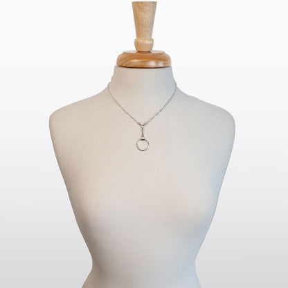 Camden- Equestrian Horse Bit Necklace in Silver Urban-Equestrian