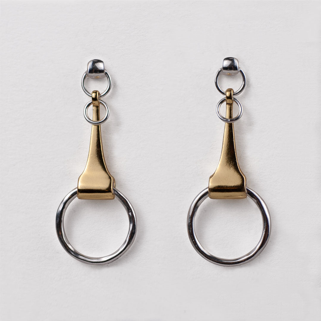 Camden - Two Tone Equestrian Horse Bit Necklace Urban-Equestrian