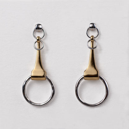 Camden - Two Tone Equestrian Horse Bit Necklace Urban-Equestrian