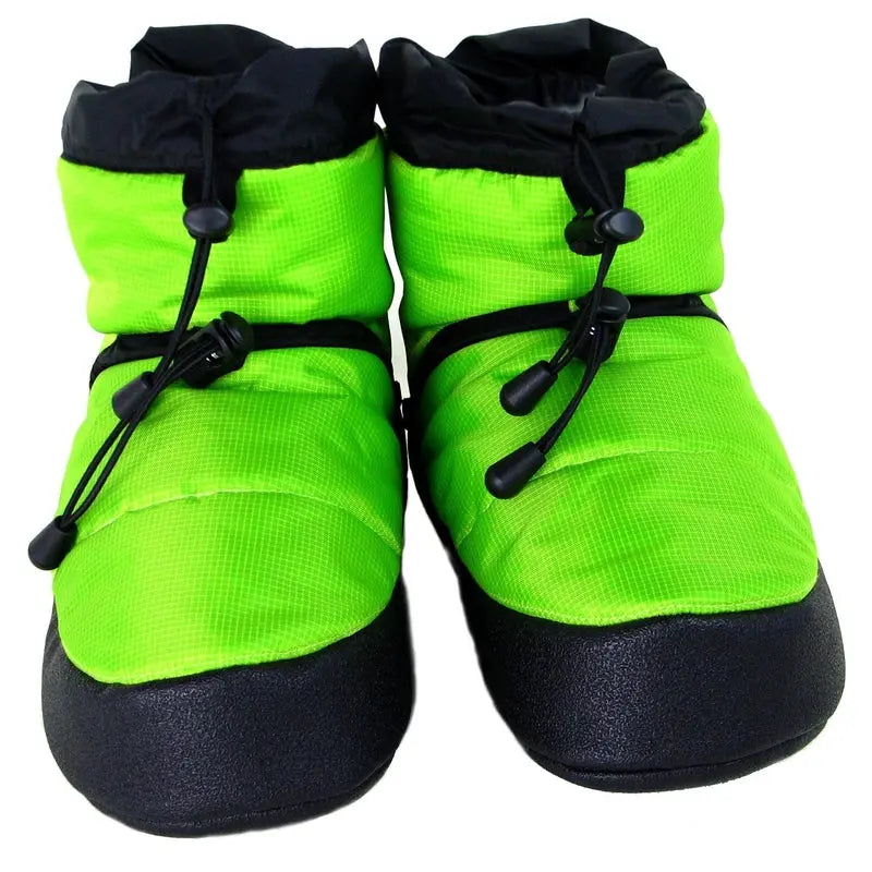 Polar Feet Camp Booties - Lime Polar Feet® LLC