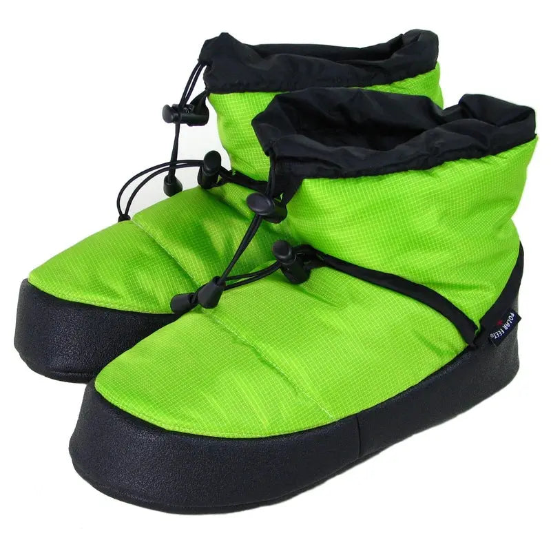 Polar Feet Camp Booties - Lime Polar Feet® LLC