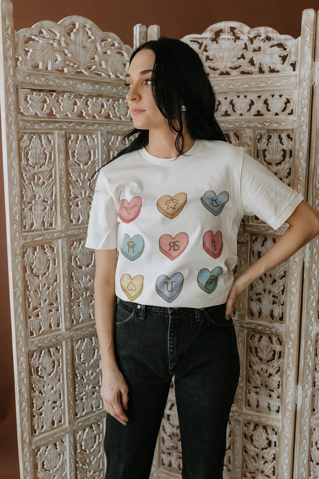 Candy Cattle Brand Graphic Tee Wild Junkie