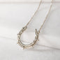 Canteen - Equestrian Horseshoe Necklace in Silver Urban-Equestrian